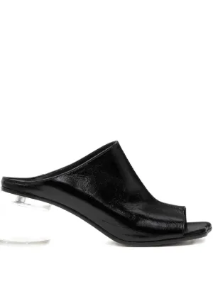 すっちーさん専用Maison Margiela MM6 Maison Margiela Anatomic Numeric Slingback | Black | FARFETCH