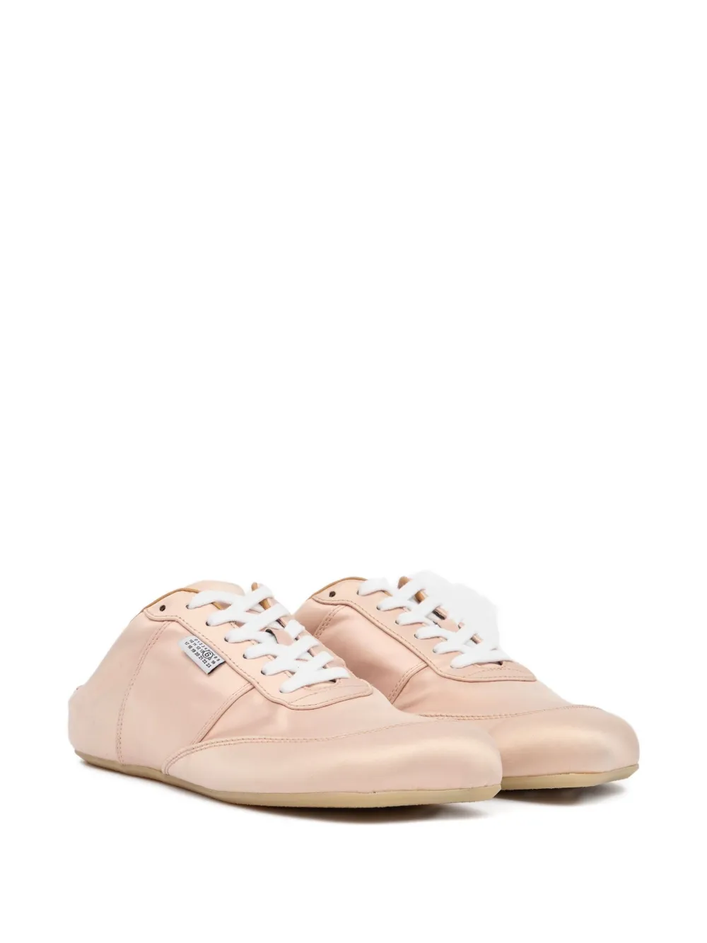 MM6 Maison Margiela Muiltjes met vierkante neus Beige