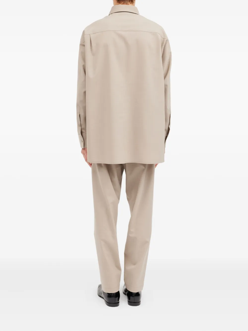 MM6 Maison Margiela Overhemd met lange mouwen Beige