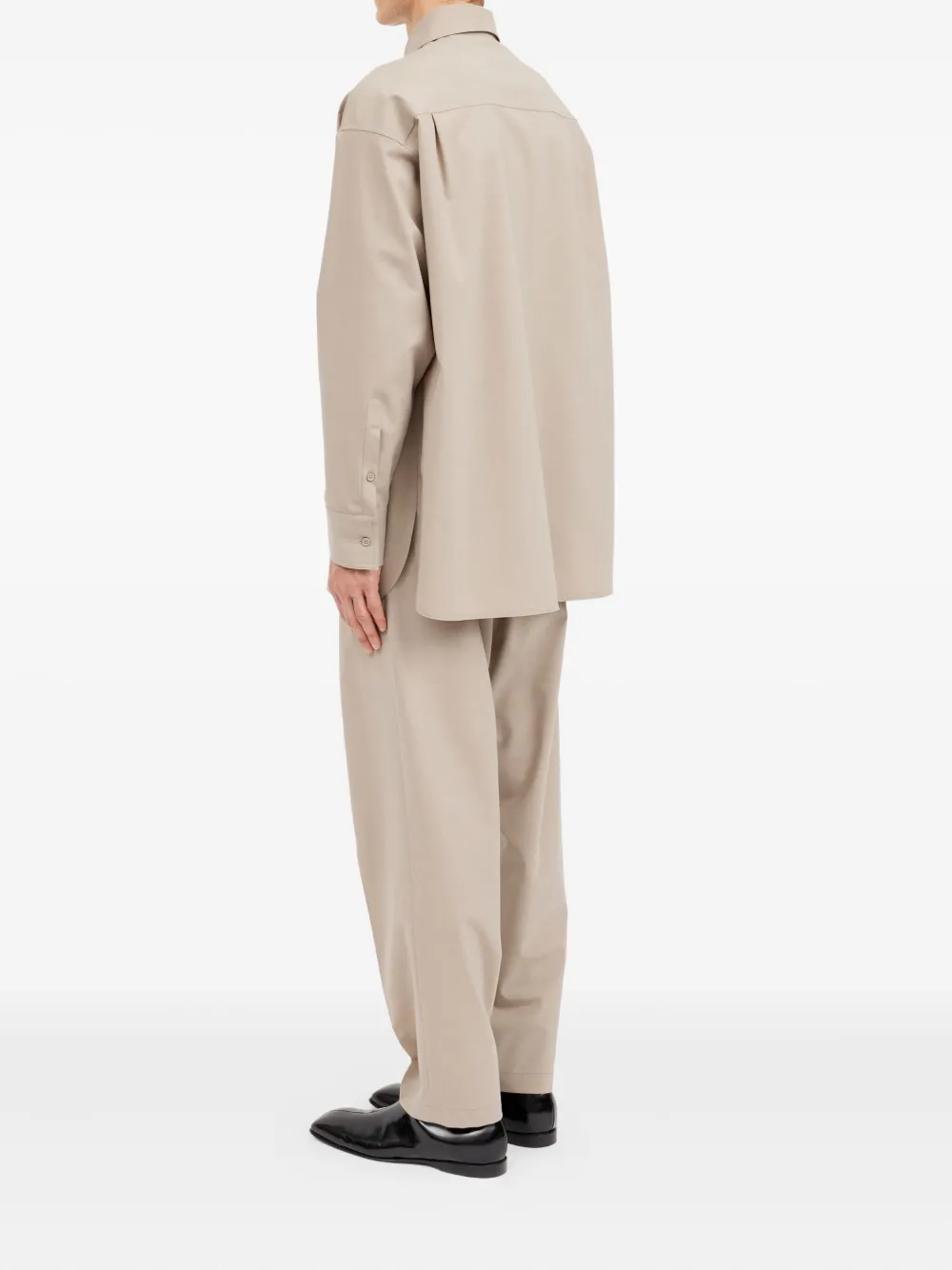 MM6 Maison Margiela Overhemd met lange mouwen Beige