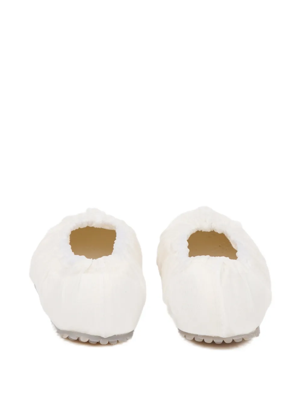 Maison Margiela Gesmockte ballerina's Wit