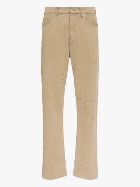 MM6 Maison Margiela five pocket panelled jeans