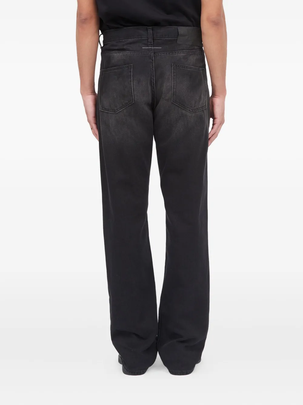 MM6 Maison Margiela Jeans met vijf zakken Zwart