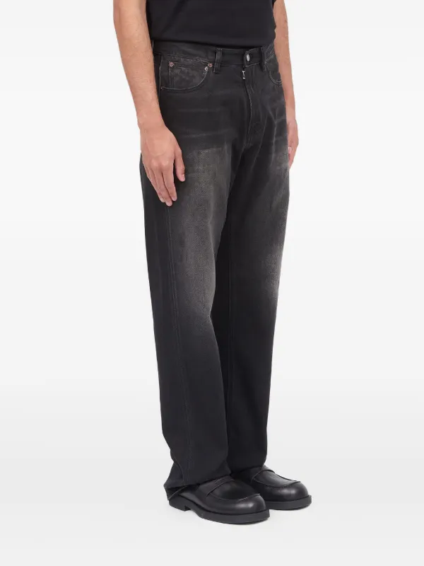 MM6 Maison Margiela five-pockets Jeans | Black | FARFETCH CA