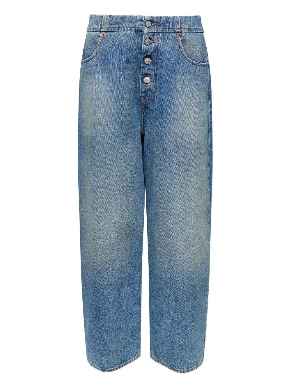 MM6 Maison Margiela Jeans con cinque tasche - Blu
