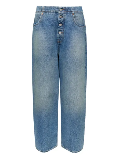 MM6 Maison Margiela jeans con cinco bolsillos y botones
