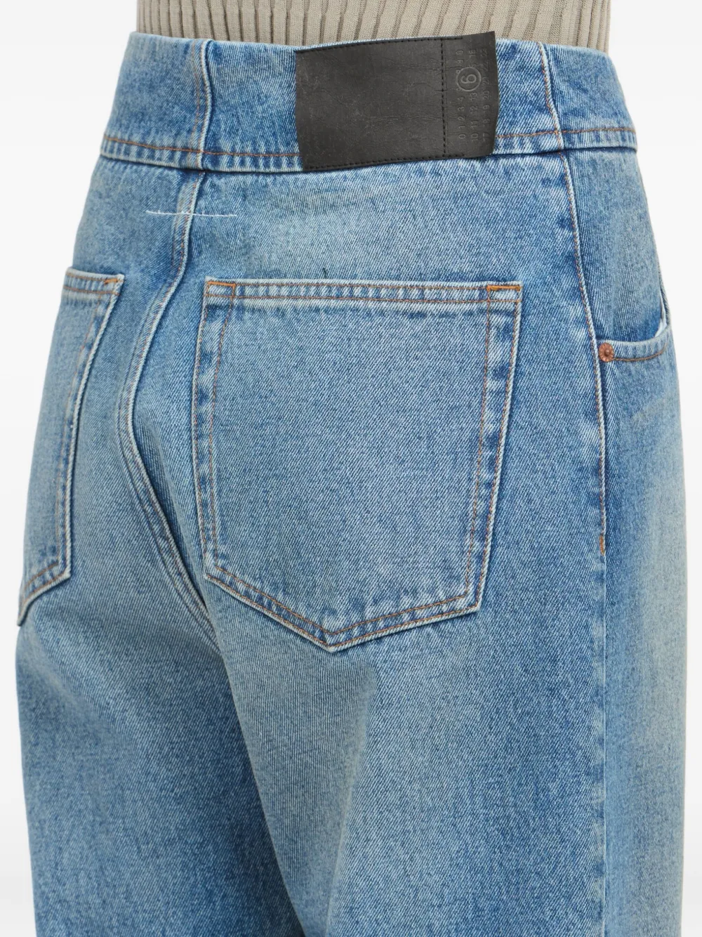 MM6 Maison Margiela ファイブポケット ジーンズ | ブルー | FARFETCH JP