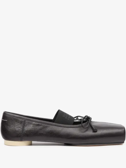 MM6 Maison Margiela tie-detail ballet flats