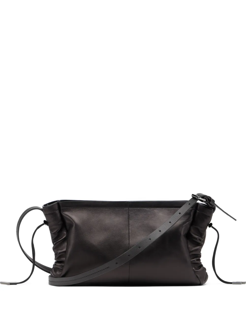 Maison Margiela drawstring baguette shoulder bag - Nero