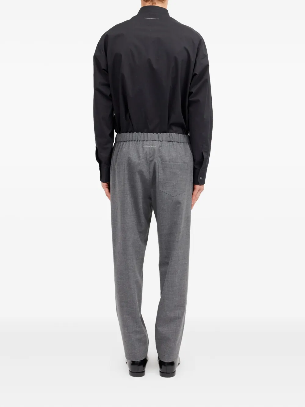 MM6 Maison Margiela Broek met trekkoord Grijs