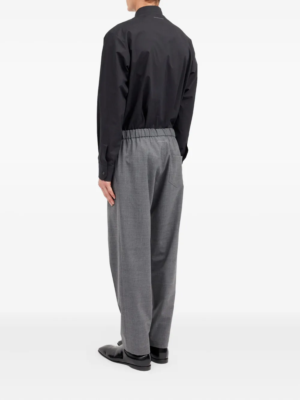 MM6 Maison Margiela Broek met trekkoord Grijs