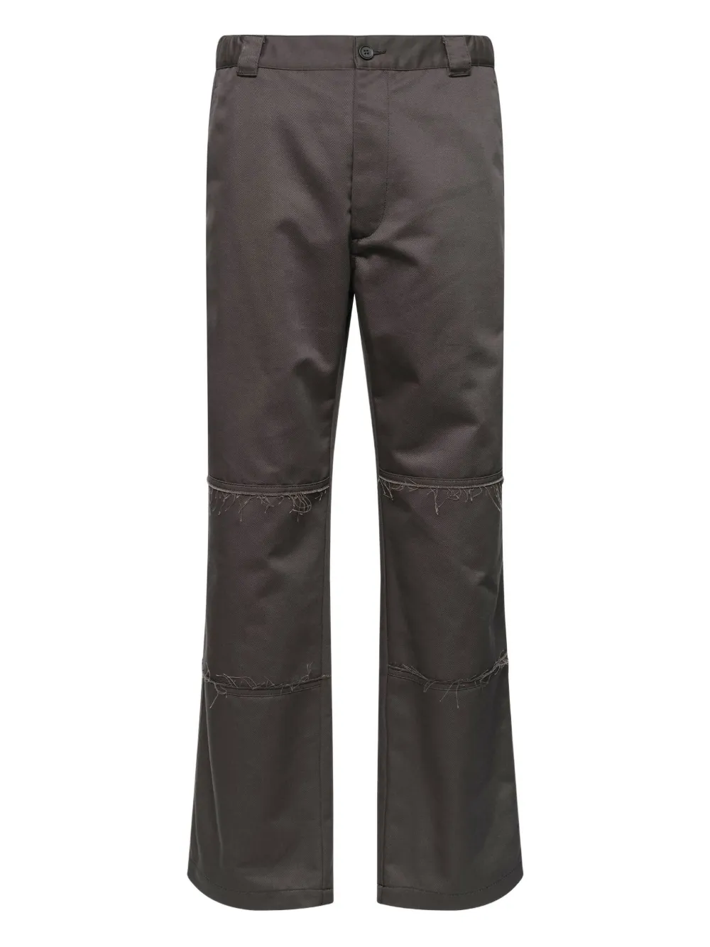 MM6 Maison Margiela Pantaloni a inserti - Grigio