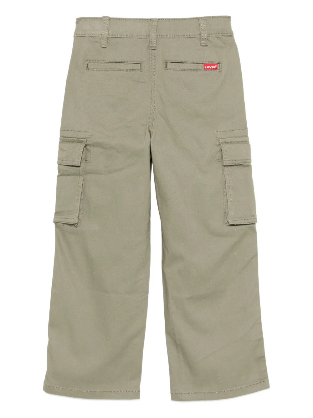 Levi's Logo-tag Trousers In Green