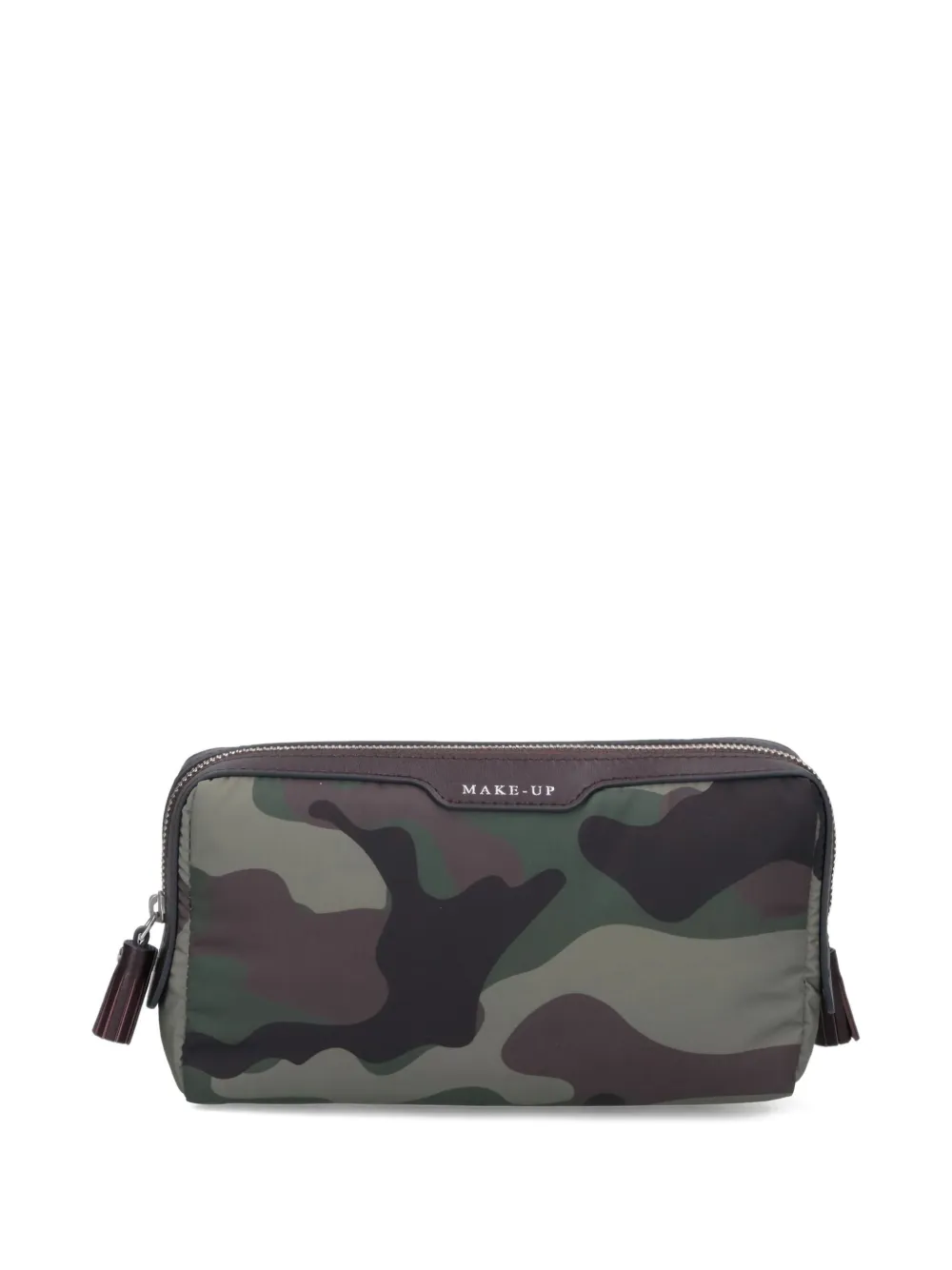 Anya Hindmarch Camouflage-print Makeup Bag In Multi