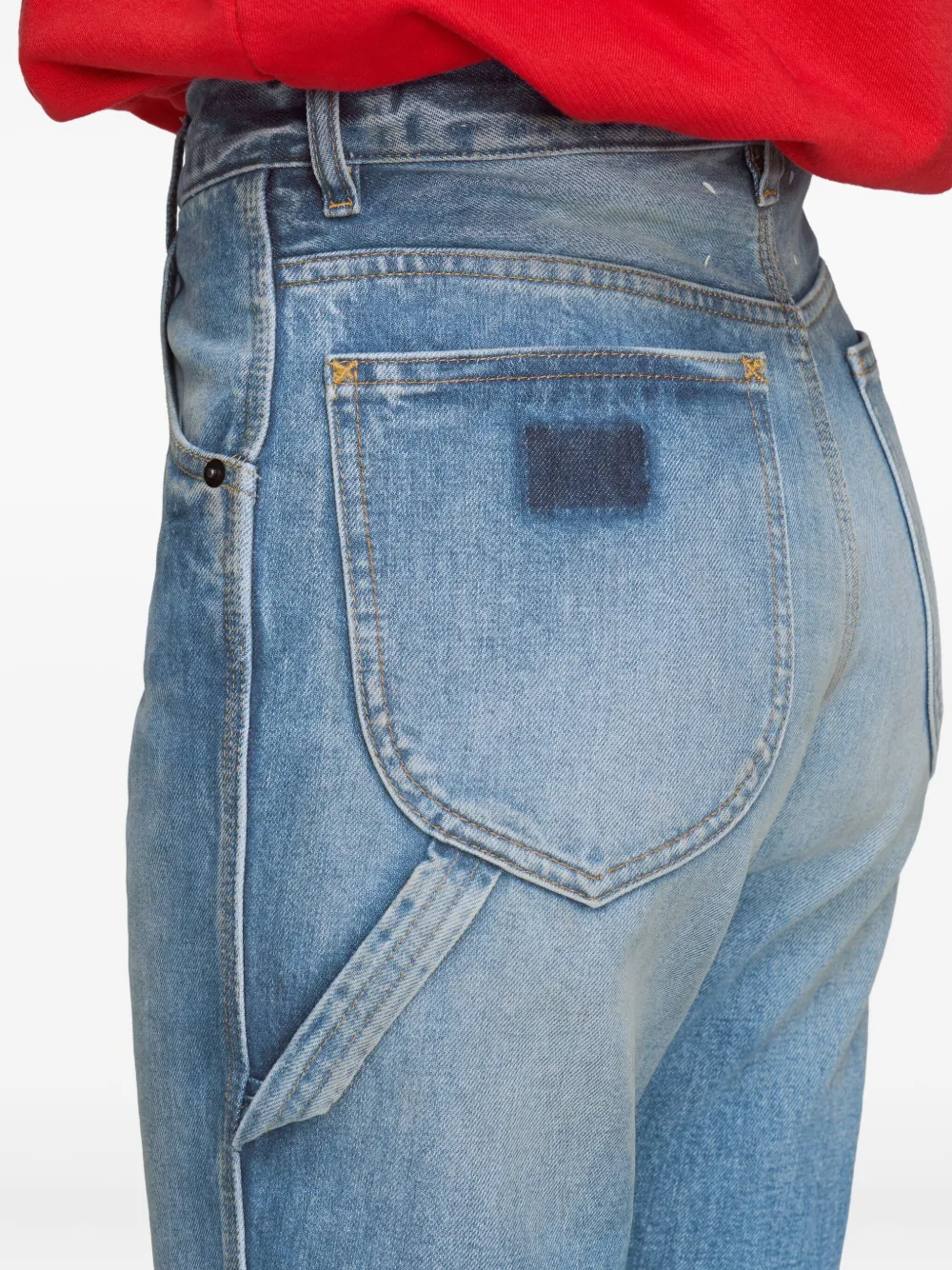 Maison Margiela Jeans met vijf zakken Blauw