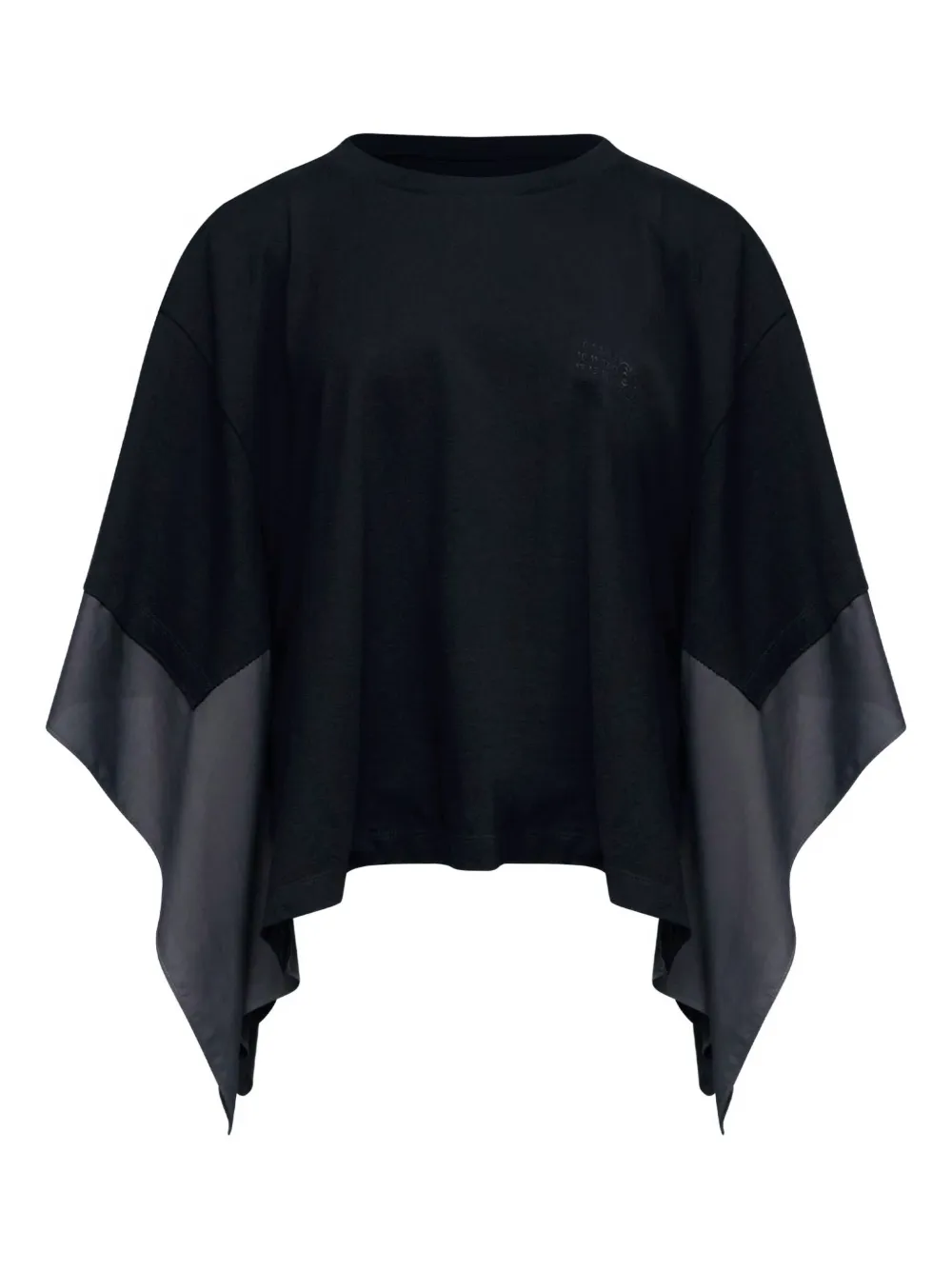 MM6 Maison Margiela Blusa girocollo - Nero