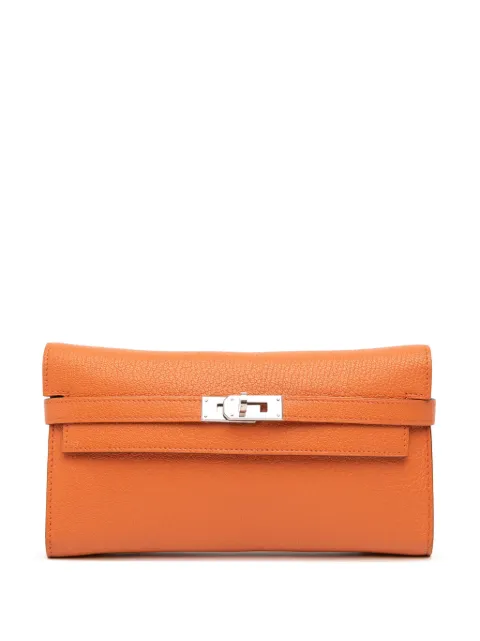 Hermès Pre-Owned cartera Chevre Mysore Kelly Longue Wallet 2010