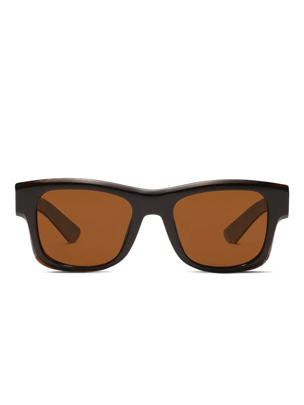 Dolce & Gabbana Eyewear lentes de sol Lusso Sartoriale con armazón rectangular | marrón | Image 1