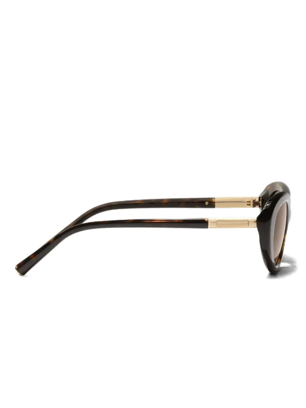 Dolce & Gabbana Eyewear Marlene キャットアイ サングラス | ブラウン