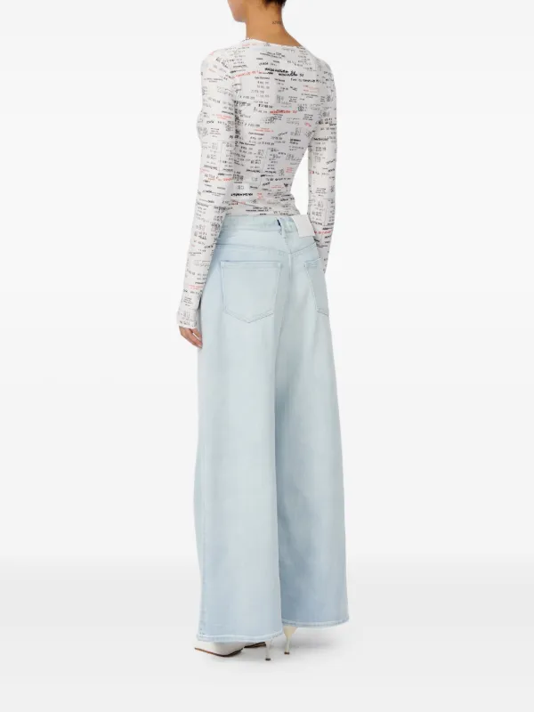 MM6 Maison Margiela ドローストリング パンツ | ブルー | FARFETCH JP