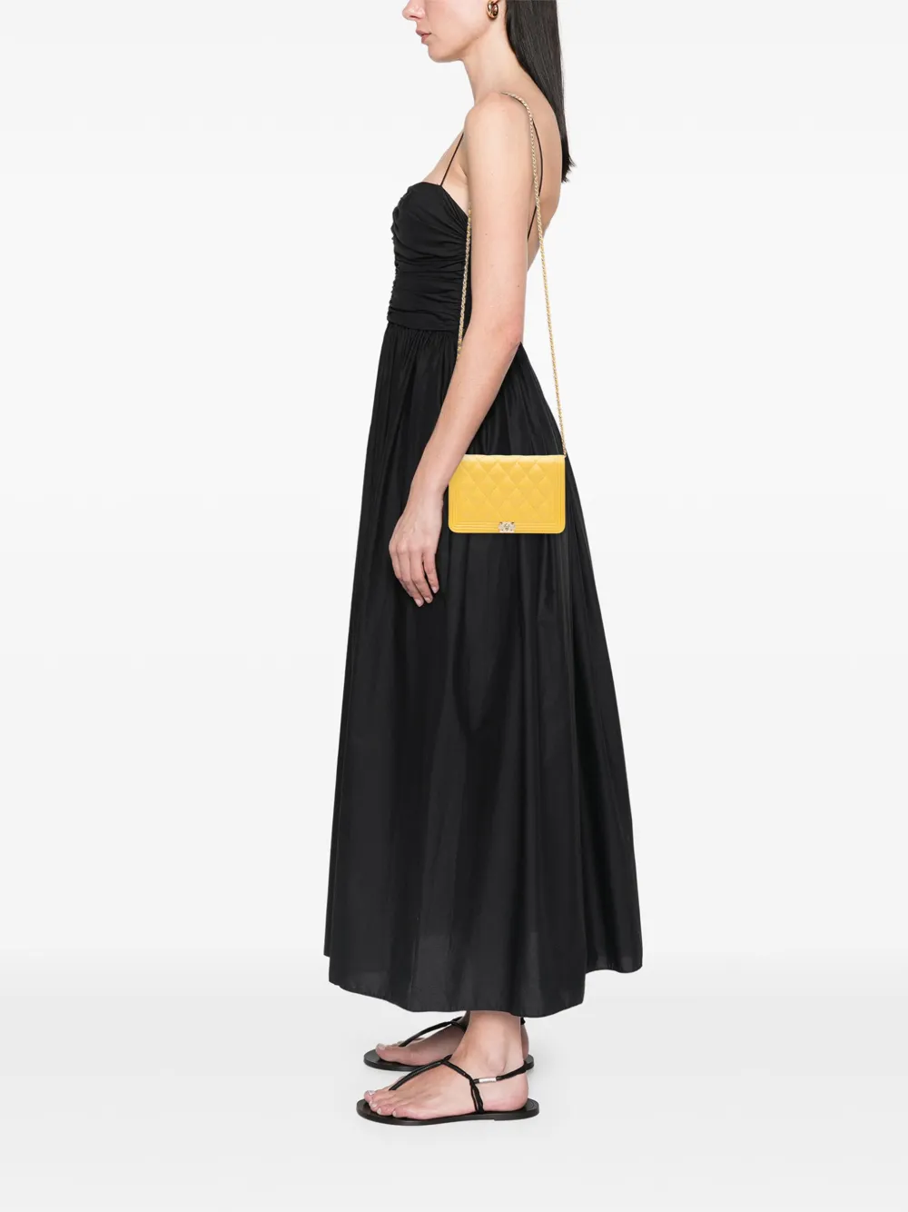 CHANEL Pre-Owned portefeuille Boy Wallet On Chain (2018) | Pre-owned | Image 2