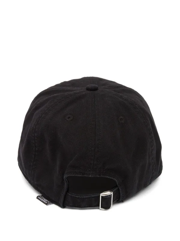 MM6 Maison Margiela ロゴ キャップ | ブラック | FARFETCH JP