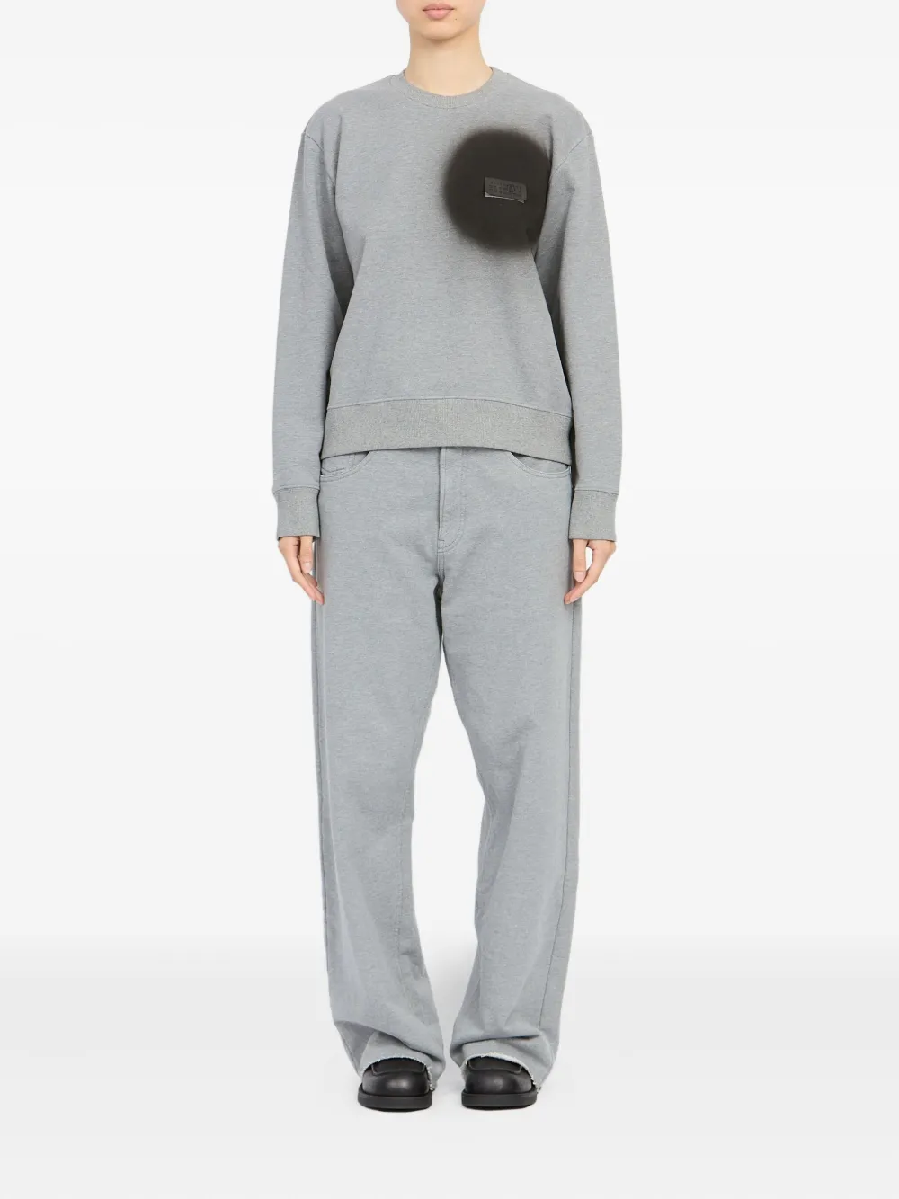 MM6 Maison Margiela Sweater met lange mouwen Grijs