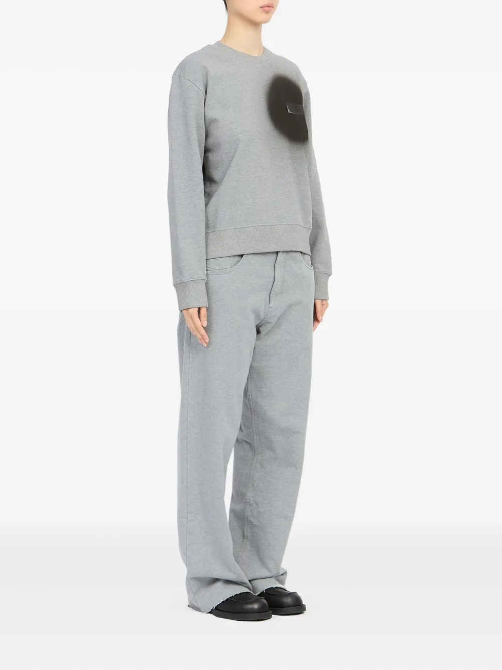 MM6 Maison Margiela Sweater met lange mouwen Grijs