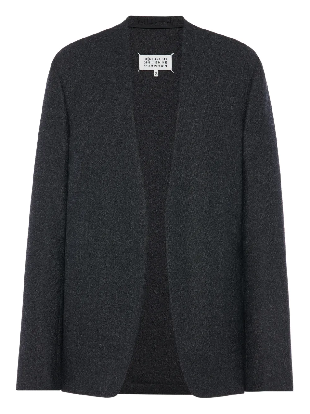 Maison Margiela Giacca in flanella - Grigio