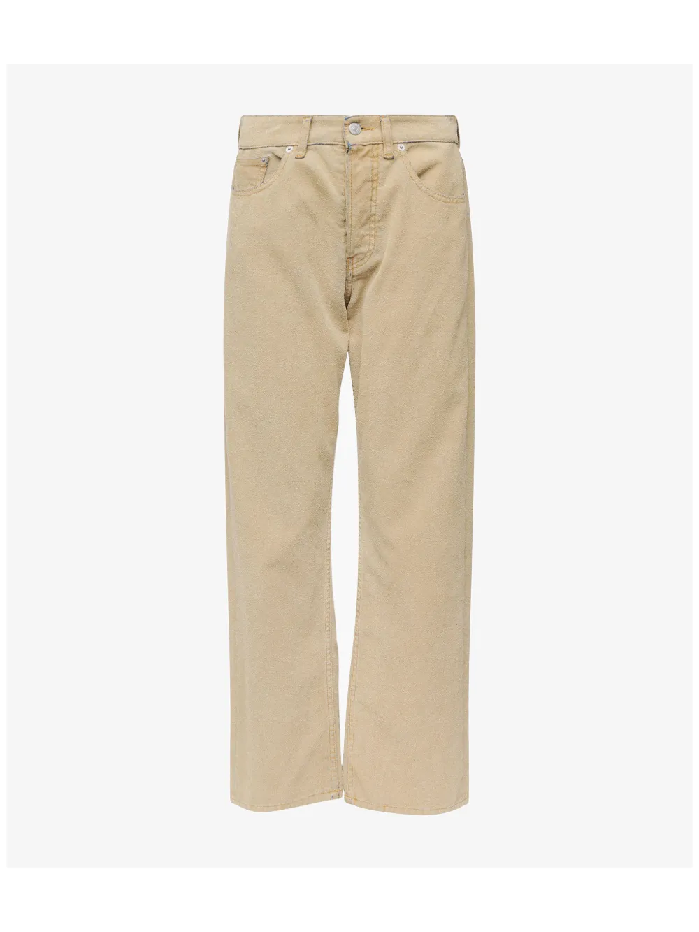 MM6 Maison Margiela Pantaloni con bottoni - Toni neutri