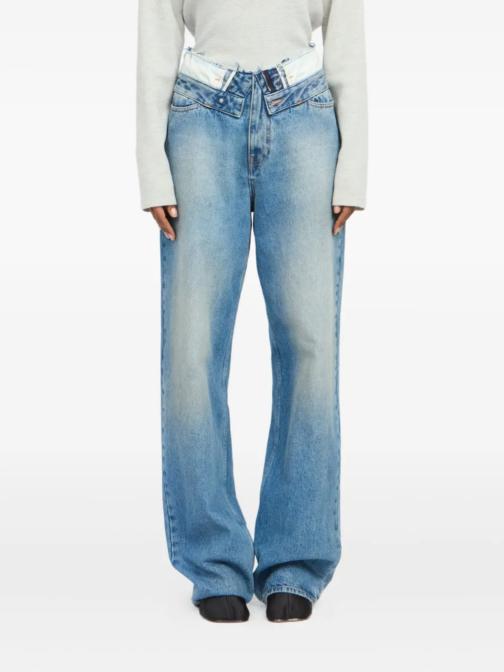 MM6 Maison Margiela Broek met vijf zakken Blauw