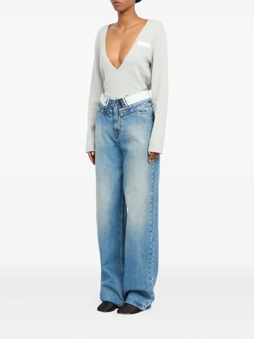  Mm6 Maison Margiela 5 Pocket Trousers - Blue 