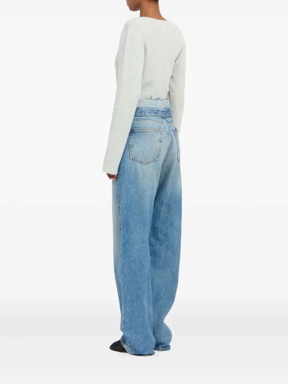 MM6 Maison Margiela Broek met vijf zakken Blauw