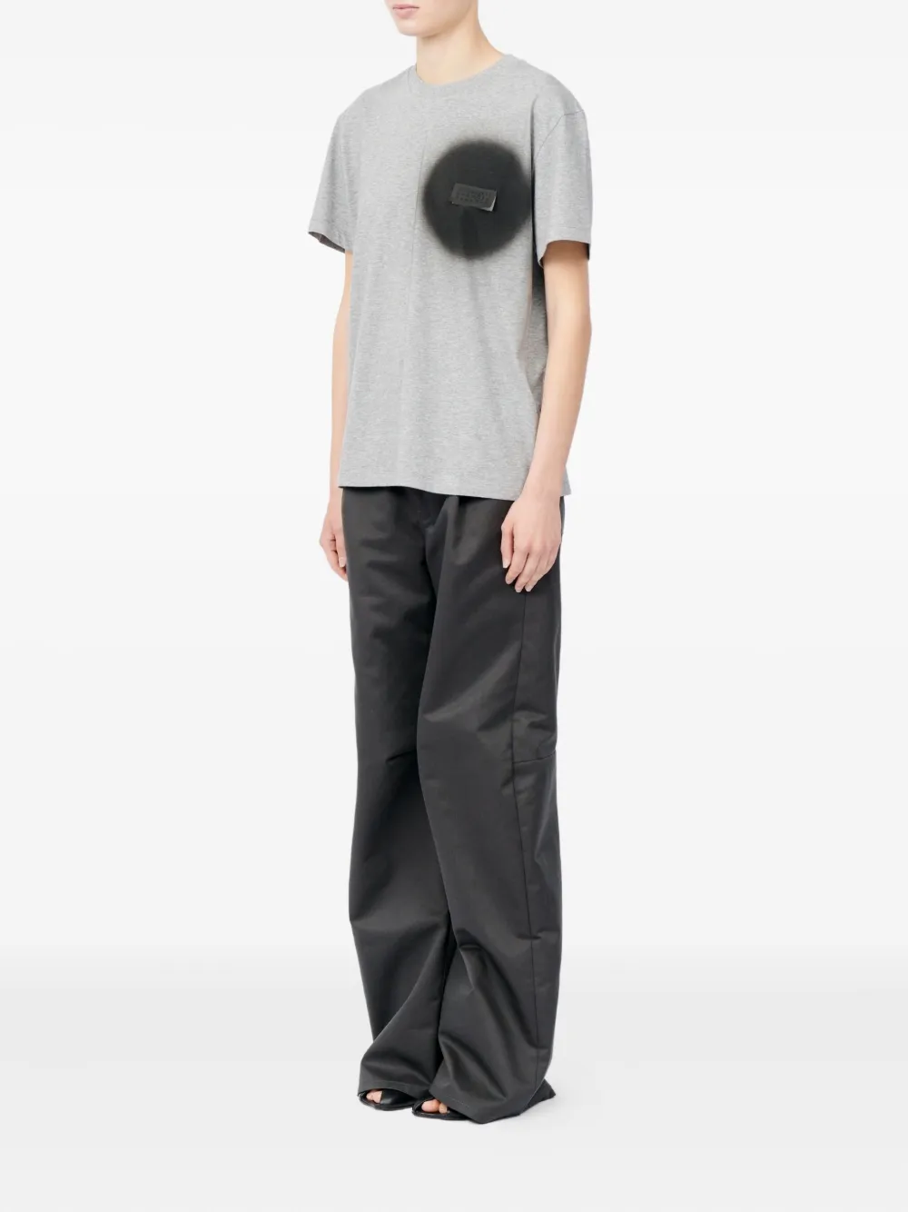 MM6 Maison Margiela Sweater met ronde hals Grijs