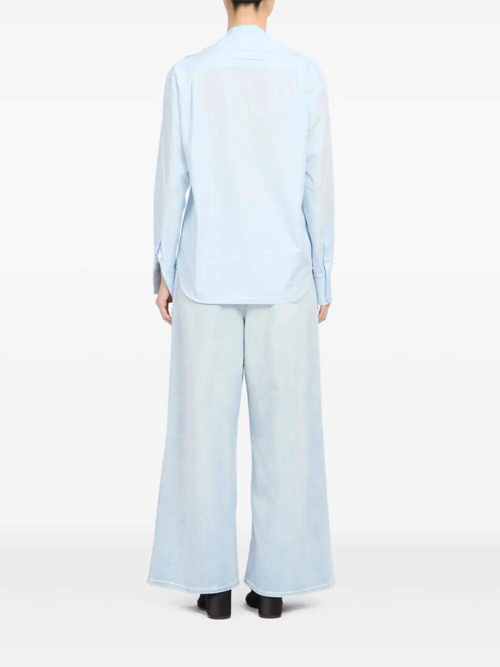 MM6 Maison Margiela Blouse met lange mouwen Blauw
