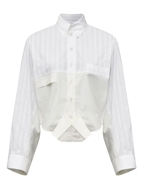 MM6 Maison Margiela pocket long-sleeved shirt