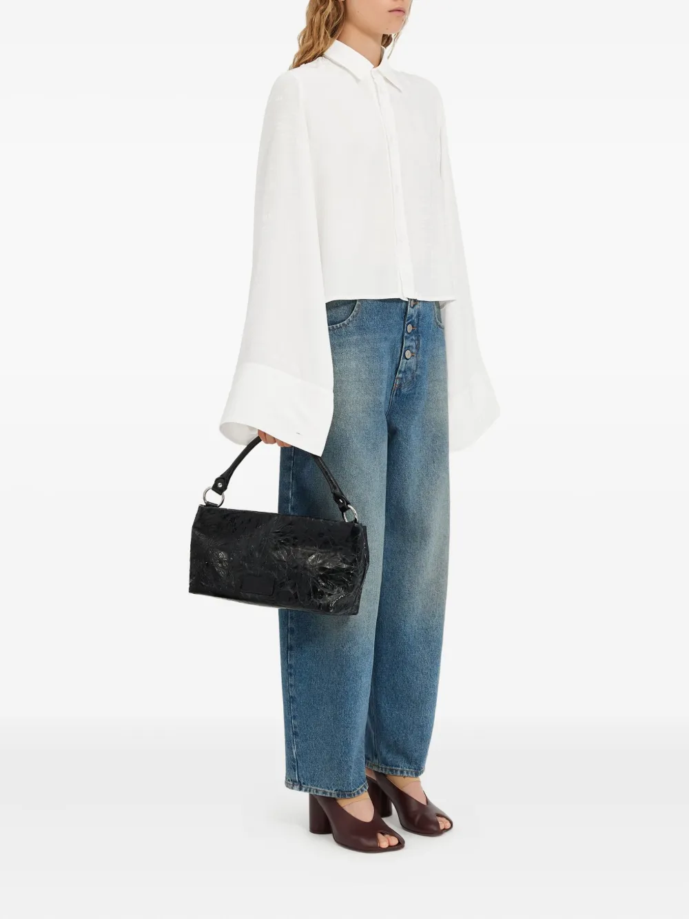 Mm6 Maison Margiela Cotton Shirt In White