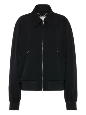 Maison Margiela コーデュロイカラー ジャケット | ブラック | FARFETCH JP