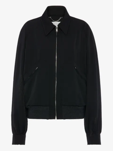 Maison Margiela chamarra bomber de lana virgen