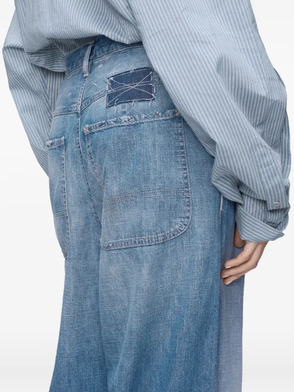 Maison Margiela wide-leg Jeans | Blue | FARFETCH