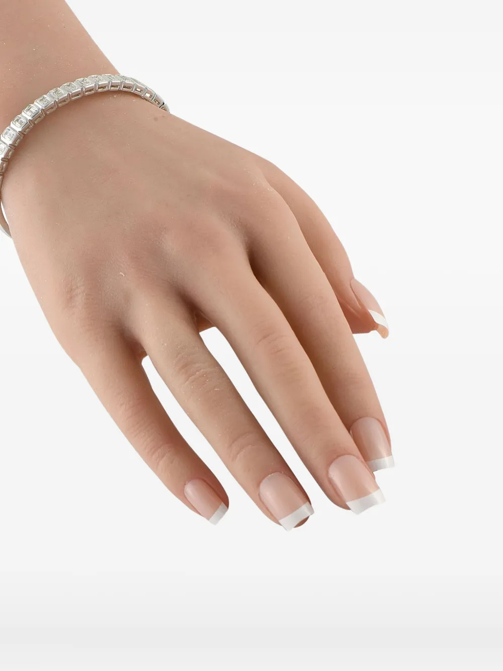 LB Exclusive 18K white gold diamond tennis bracelet - Argento