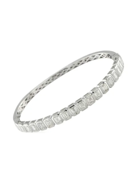 LB Exclusive 18K white gold diamond tennis bracelet