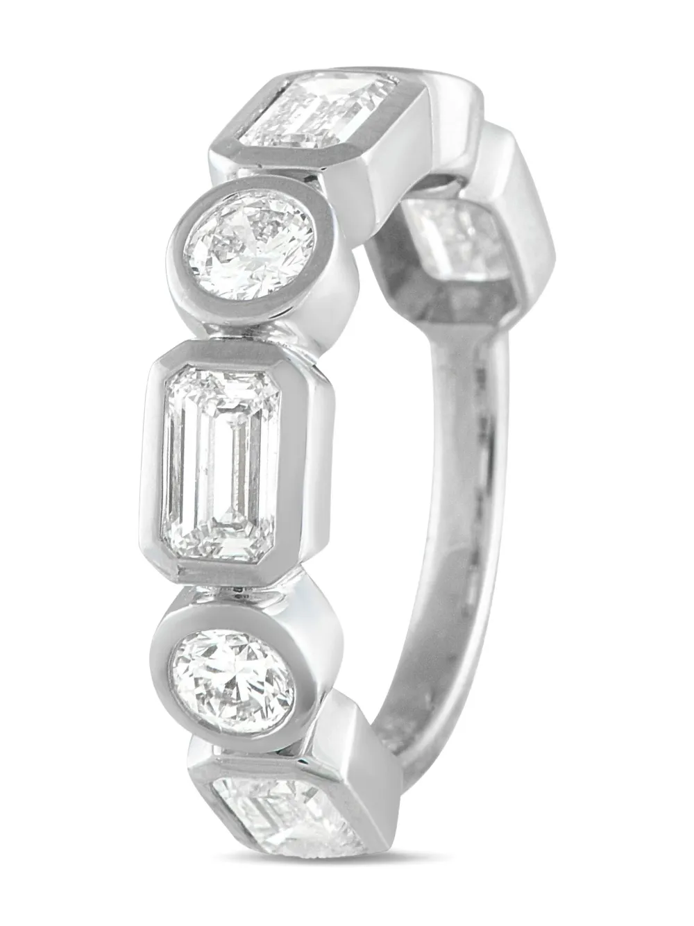 LB Exclusive 18K white gold diamond eternity ring - Argento
