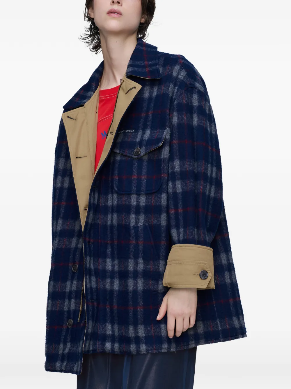 Maison Margiela Omkeerbaar jack Beige
