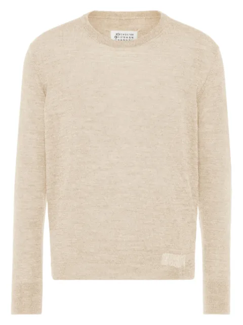 Maison Margiela cárdigan con cuello redondo