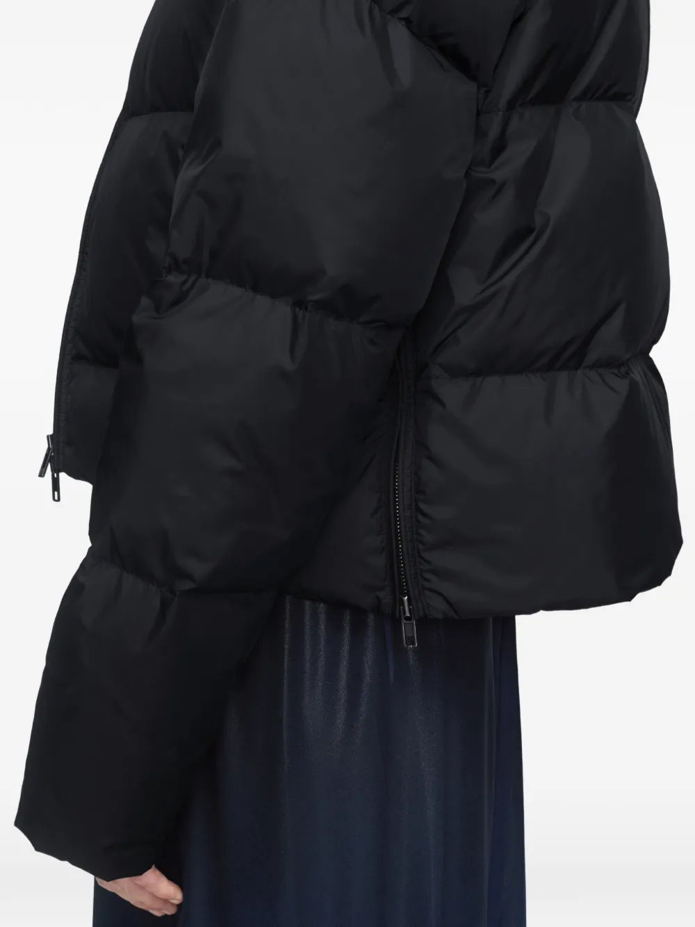 Maison Margiela Gewatteerd donsjack Zwart