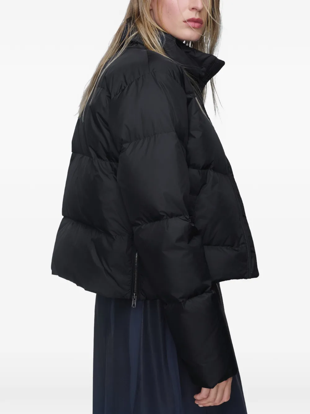 Maison Margiela Gewatteerd donsjack Zwart