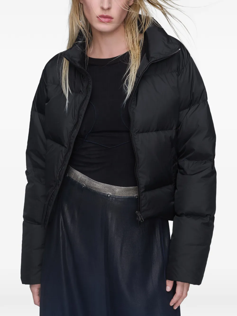  Maison Margiela Quilted Puffer Jacket - Black 