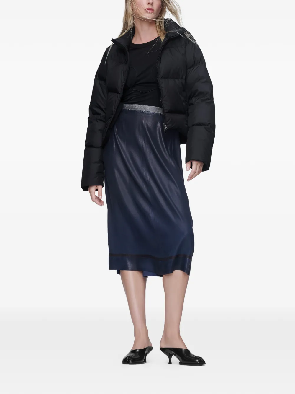  Maison Margiela Quilted Puffer Jacket - Black 