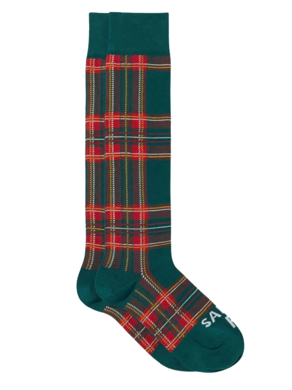 MC2 Saint Barth Sox tartan logo socks | Image 2